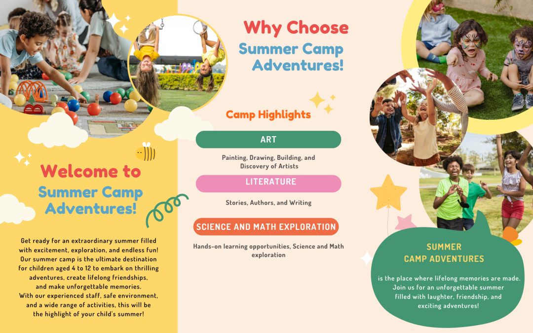 Summer Adventures Library Camps Registration OPEN