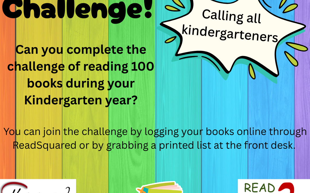 Kindergarten Reading Challenge