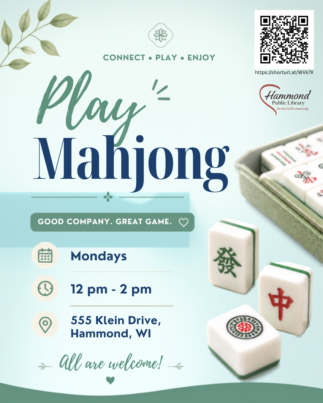 Monday Mahjong